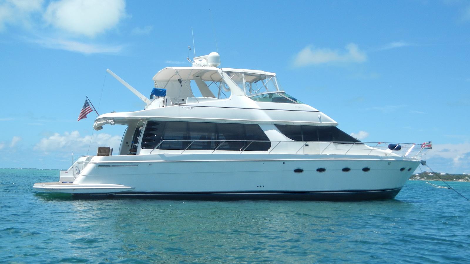 2001 Carver 570 Voyager Pilothouse
