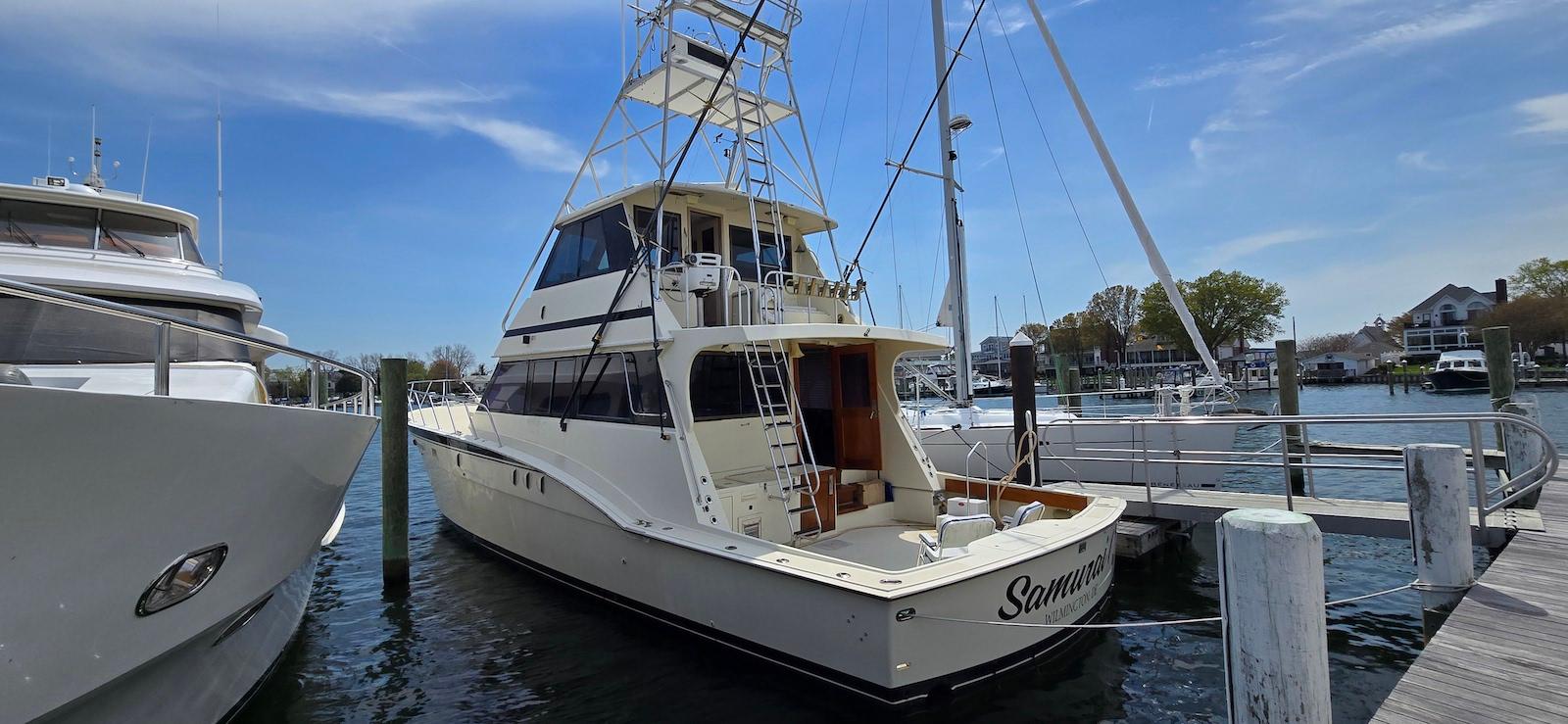 1979 Hatteras 60 Enclosed Bridge Convertible
