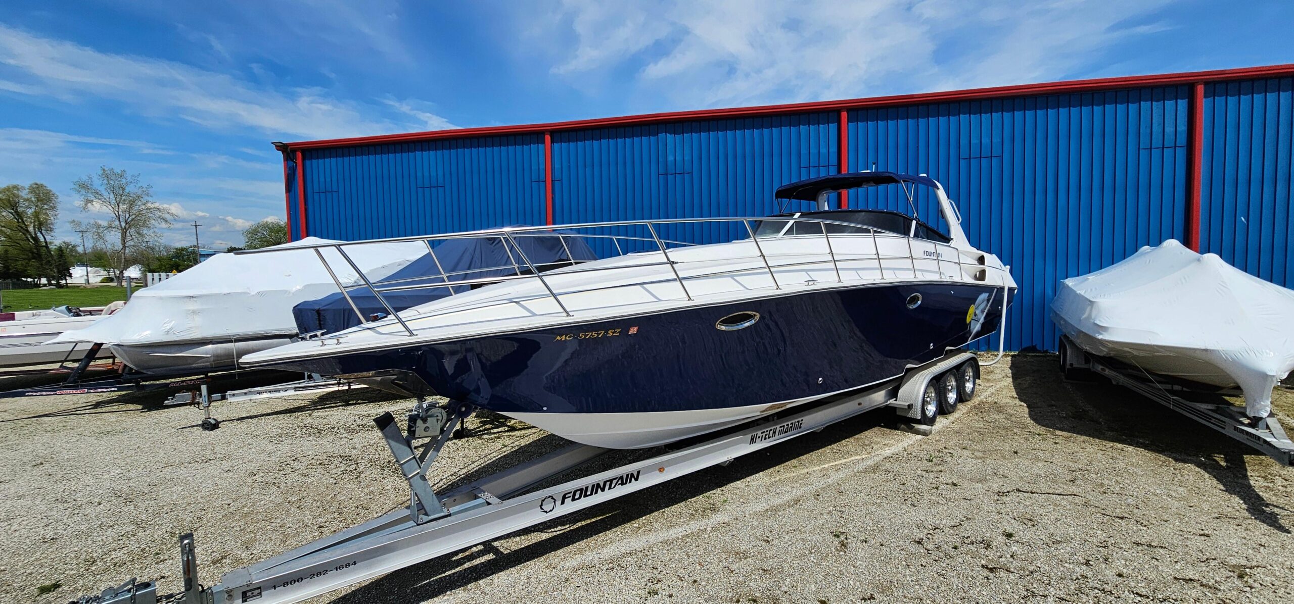 2002 Fountain 38 Express Cruiser