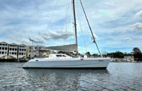 1995 catamaran st francis 43 sail 10151007 20260415091725997 2 at Knot 10 Yacht Sales